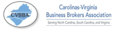 Carolinas-Virginia Business Brokers Association logo, serving North Carolina, South Carolina, and Virginia